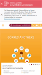 Mobile Screenshot of goerres-apo.de